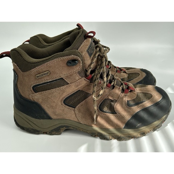 Red Head Mens Skyline Hiking Boots 10.5 Wide Waterproof Lace Up work wear main image 5